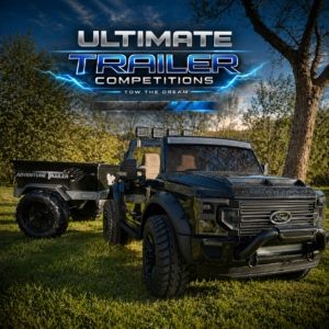 MINI BOSS - Kids Ford Super Duty Pickup Truck & Trailer
