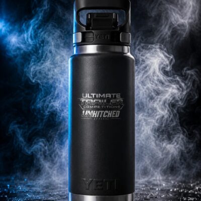 UTV Unhitched Branded YETI Rambler® 26oz Water Bottle - Black